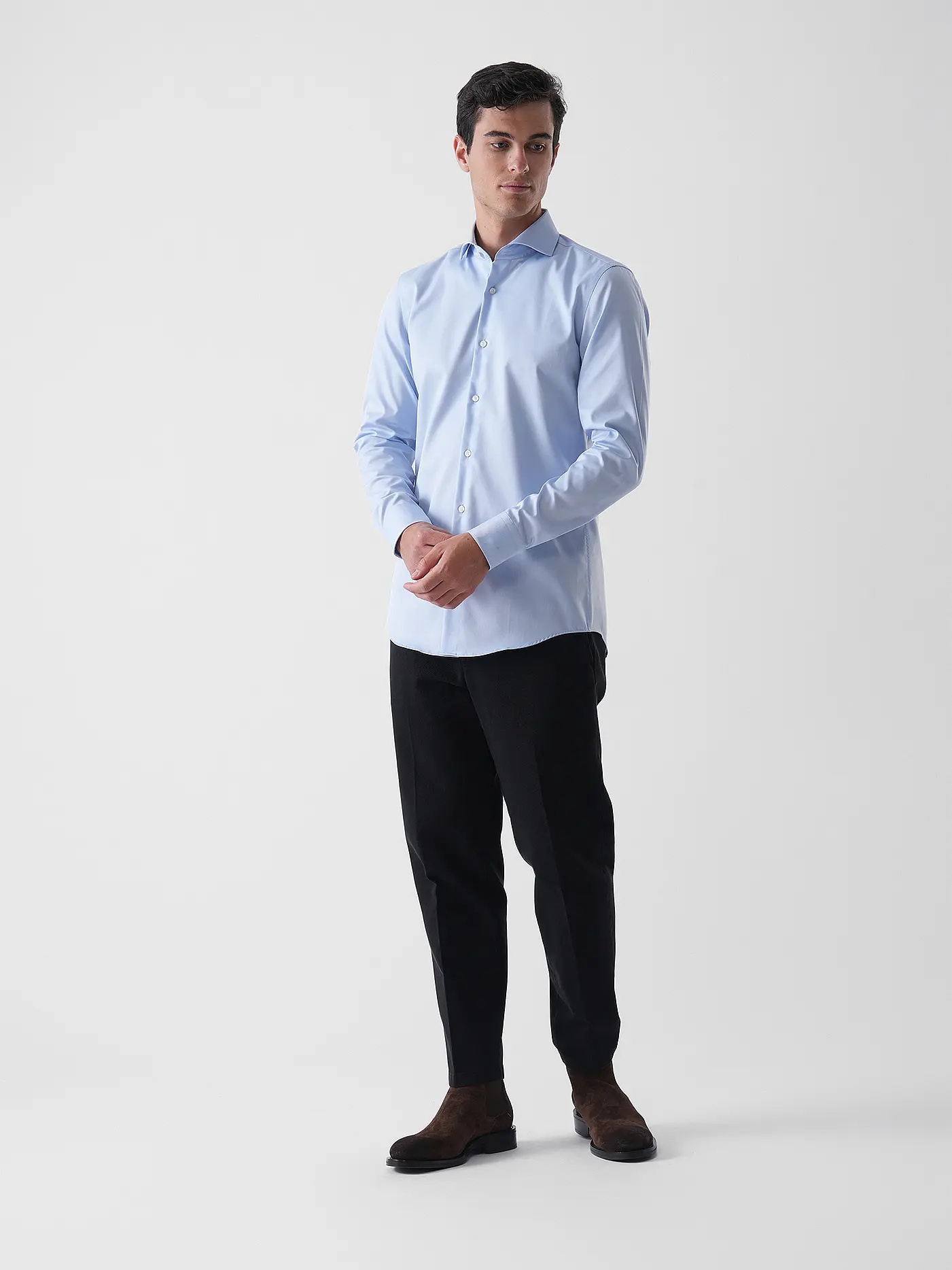 BOSS | Hemd Slim Fit H-HANK | hellblau